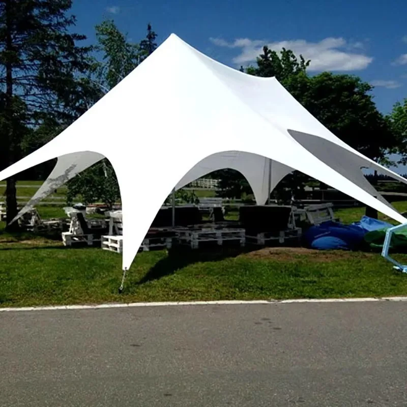 10*15m Single Top Star Shape Tent Aluminum Tent Outdoor Party Event Wedding Sun Shade Leisure Trade Show Marquee Tent