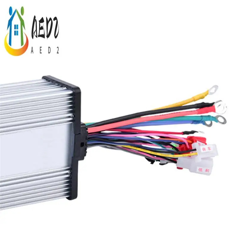 

AED2-48V 60V 64V 1200W Electric Bike Controller 15 Tube Three Mode Sine Wave Silent Version Brushless Motor Controller