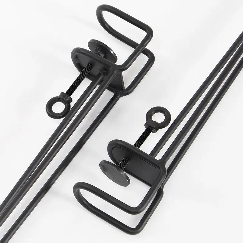 Outdoor Camping Table Legs No Drill F Clamp Metal Support DIY