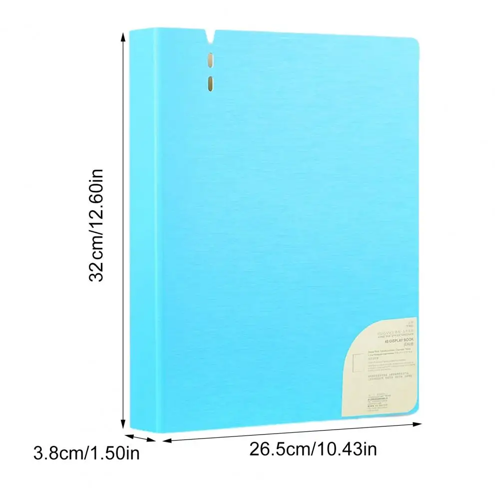 Portable Document Organizer Plastic Document Protector Waterproof Document Folder Portable File Organizer Thickened for Papers