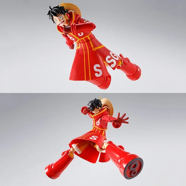 Bandai S.H.Figuarts SHF One Piece Monkey D Luffy Future Island Egghead Аниме Фигурка Модель Игрушки