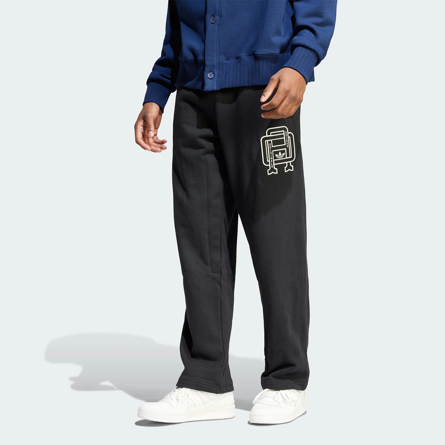 Pantalones deportivos Adidas Genuine Clover para hombre, estilo campus, agradables al tacto y cómodos, JD3331