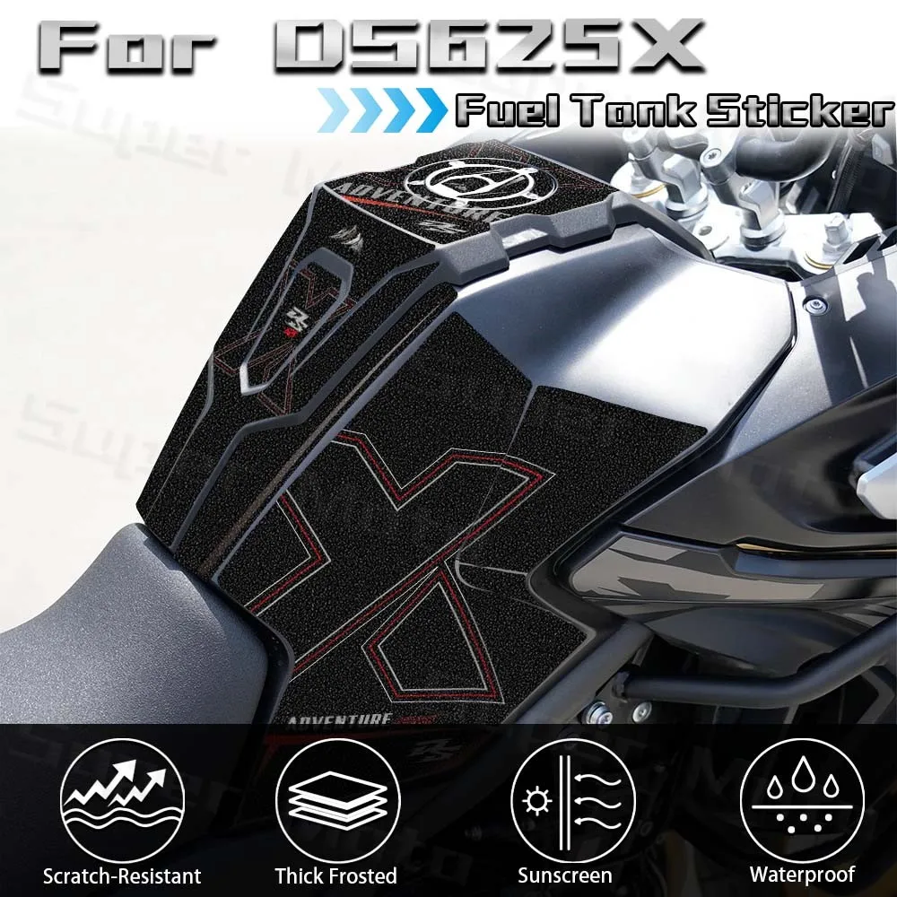 

Motorcycle Thickened Frosted Sticker Fuel Tank Pad Protector Decal Kit Anti-Scratch For Voge Valico 625DSX DS625X DSX 625 2025