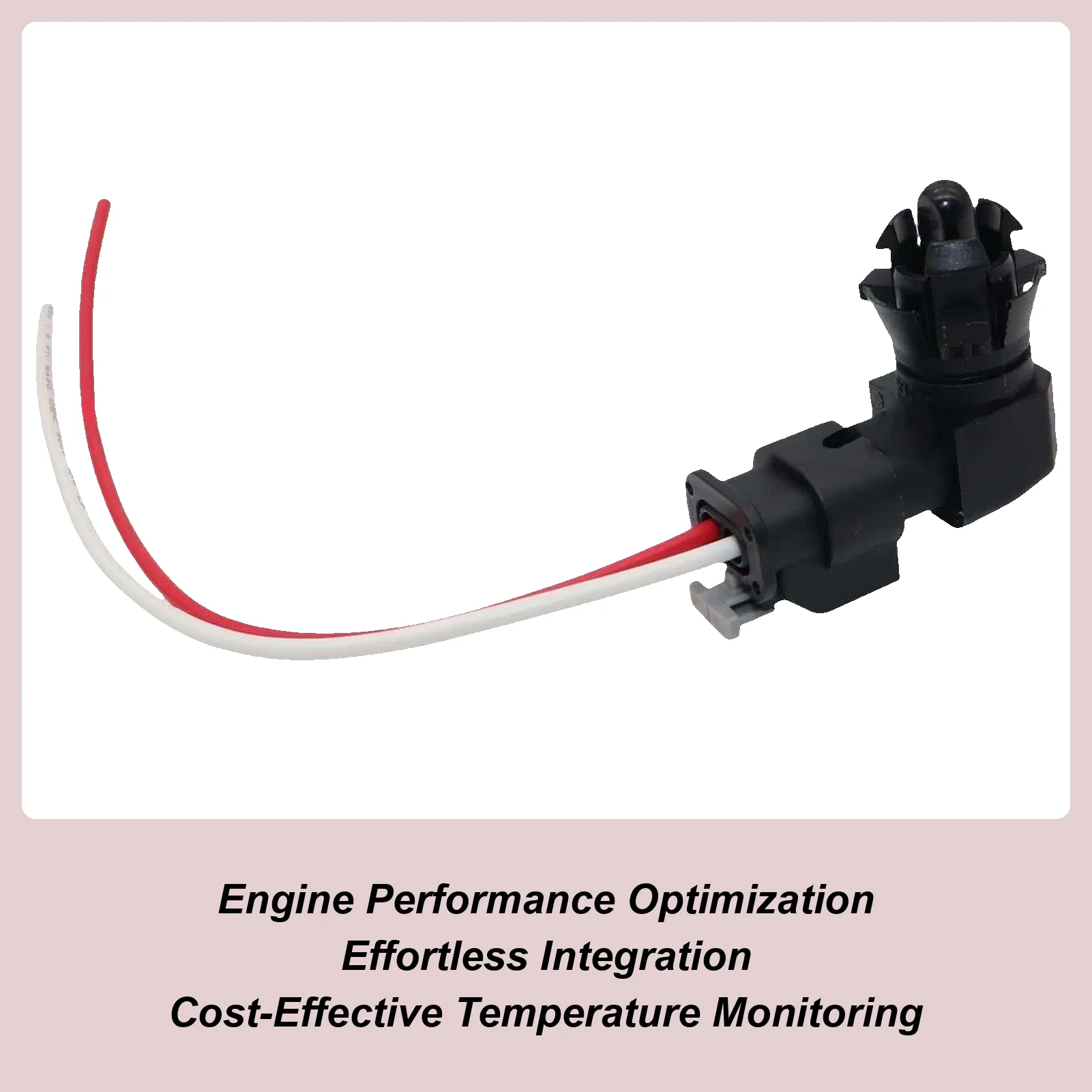 For Chevrolet Buick GM Cadillac Ambient Air Temp Sensor Integrated Real-Time Outside Cable Replacement Ambient Air Temperature