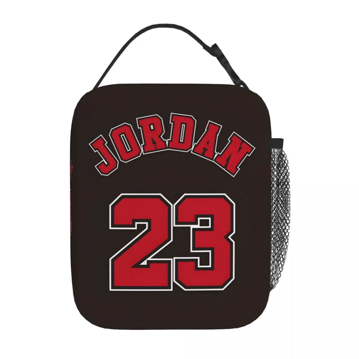 Custom MJ-Jordan Merch Insulated Lunch Bag For School Storage Food Boxes Leakproof Thermal Cooler Lunch Boxes