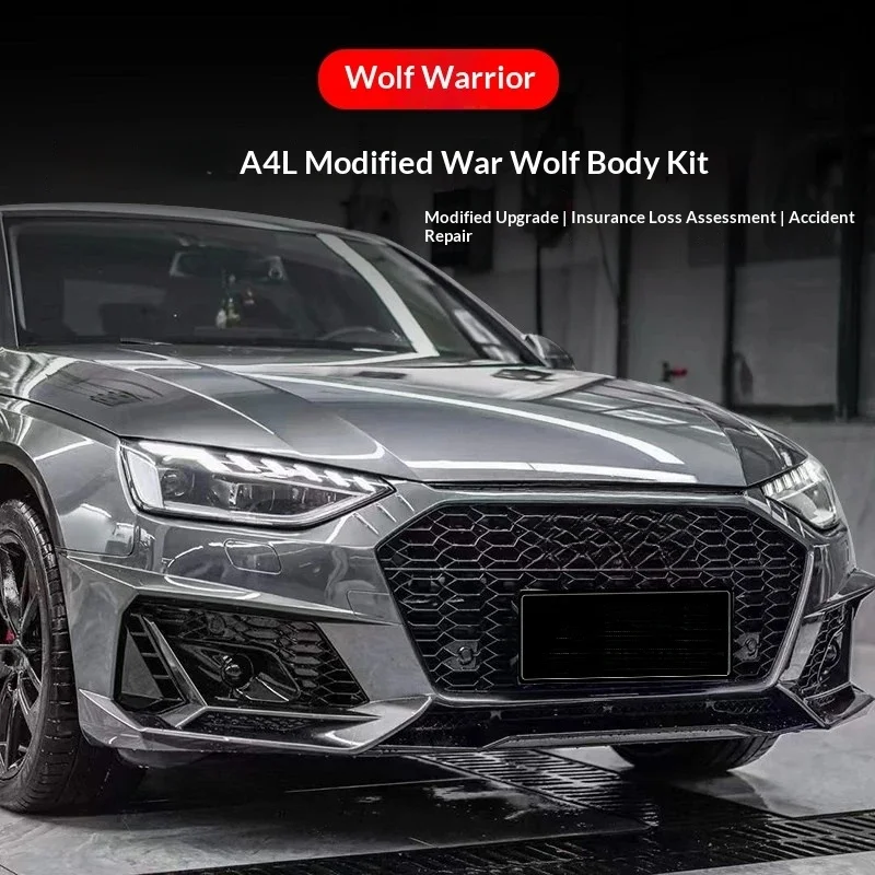 Heavy Duty Front Bumper Rear Lip Exhaust Tip Body Kit Facelift Sport Style Universal Fit Car Auto Exterior Guard