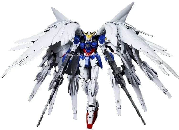 Bandai Model Wing Gundam MG1/100 Flying Wing High Tech Card Hair Removed ZERO Wing Accessories Dwarf Gun Accessory Modification