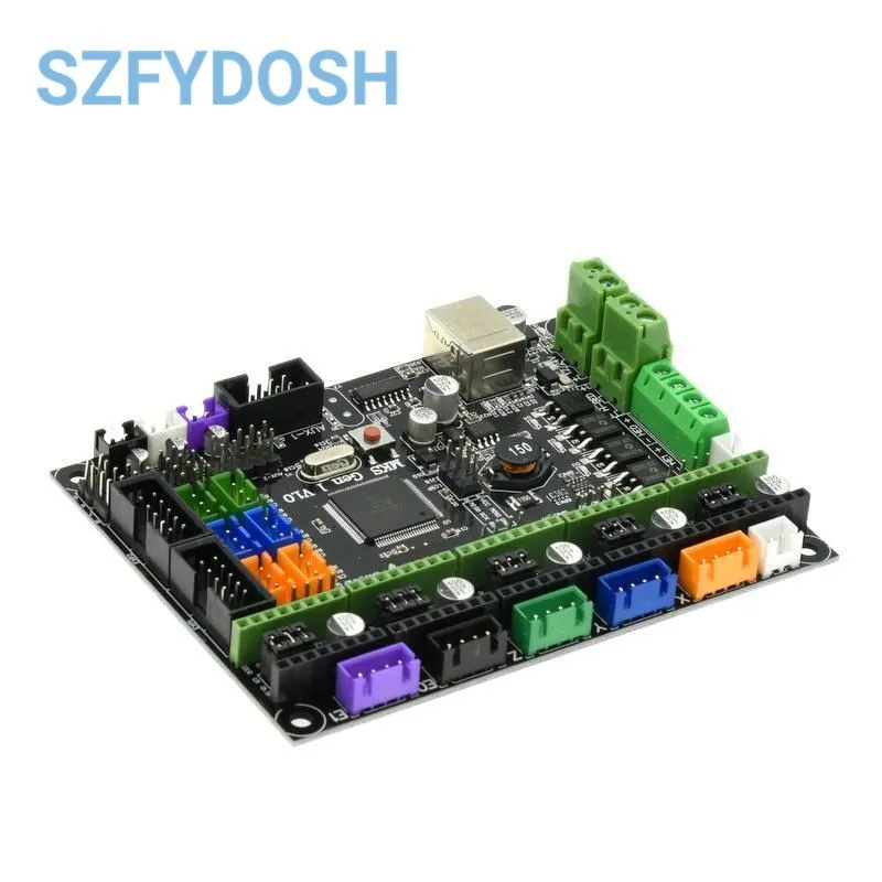 MKS GEN L V1.0 Circuit Board For 3D Printer Motherboard Control Panel Mainboard Compatible With Ramps 1.4 & Mega 2560