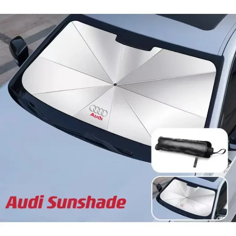 

Car Windshield Sun Shade Blocks, UV Ray Reflector Umbrella, For AUDI A1, A3, 8p, A4, B4 A5, A6, A7, A8, Q2, Q3, Q5, Q7, Q8, TT