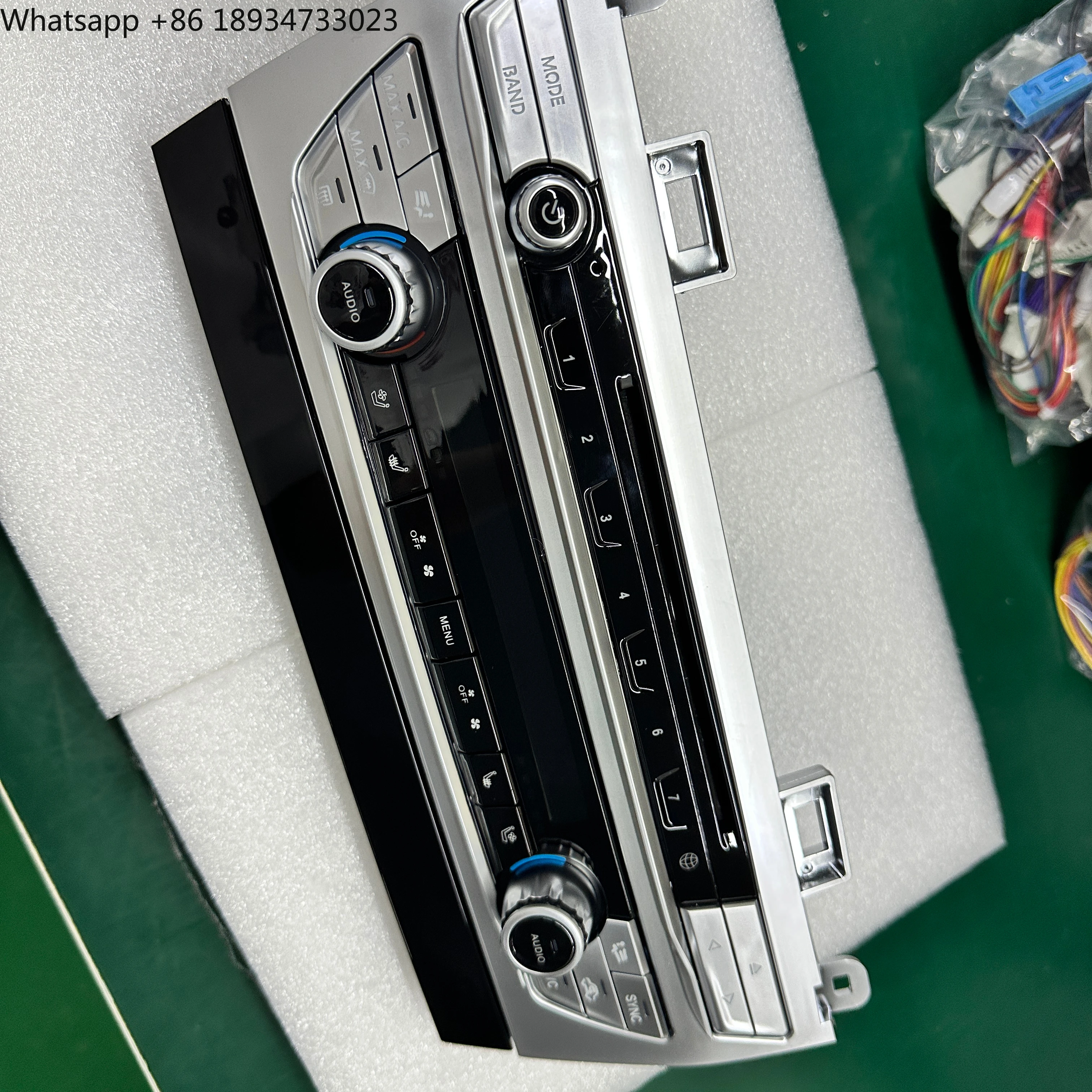 

Navihua Car Accessories Upgrade AC Screen Android Car Radio Interior Upgrade Old to New for BMW 7 Series F01 F02 CIC NBT