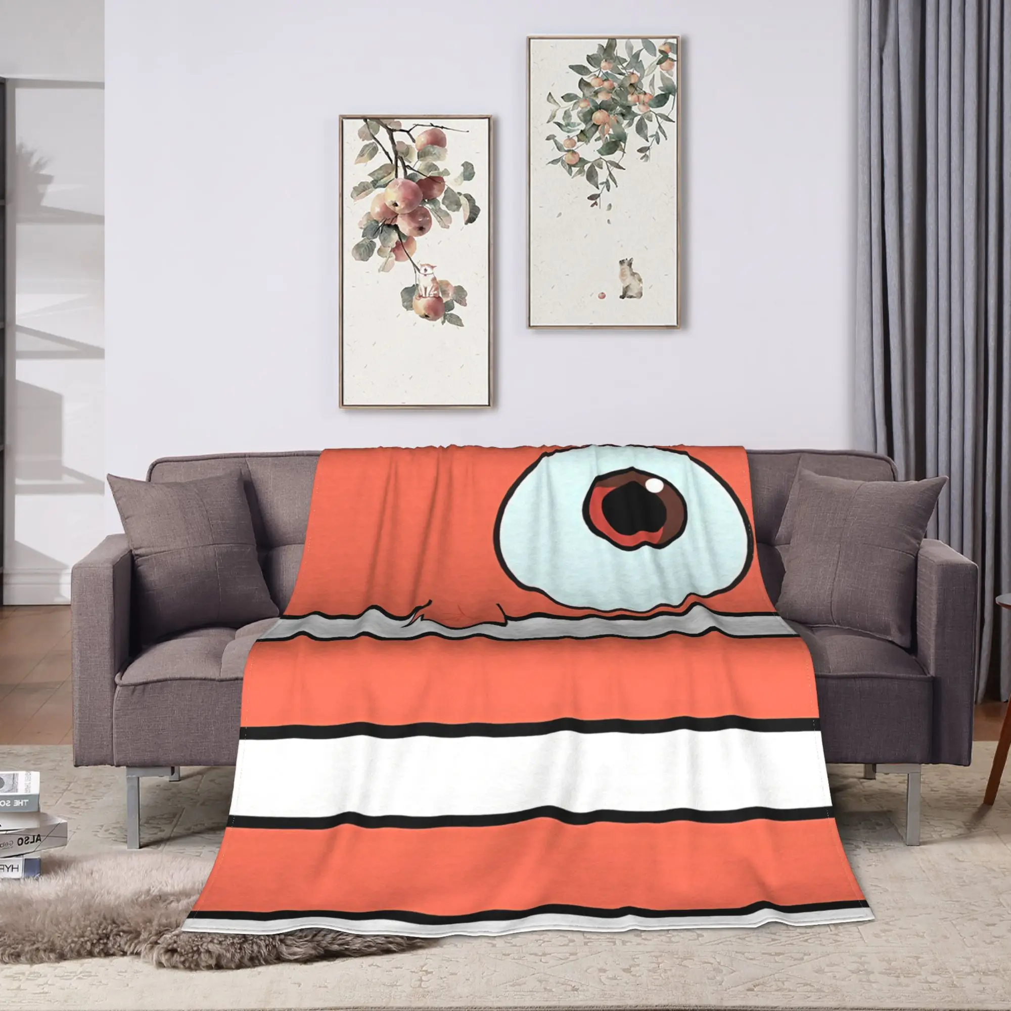 Warm Soft Blanket Picnic Custom Kawaii Printed Dory Finding Nemos Bedding Throws Flannel Bedspread For Bedroom Sofa Bed Cover