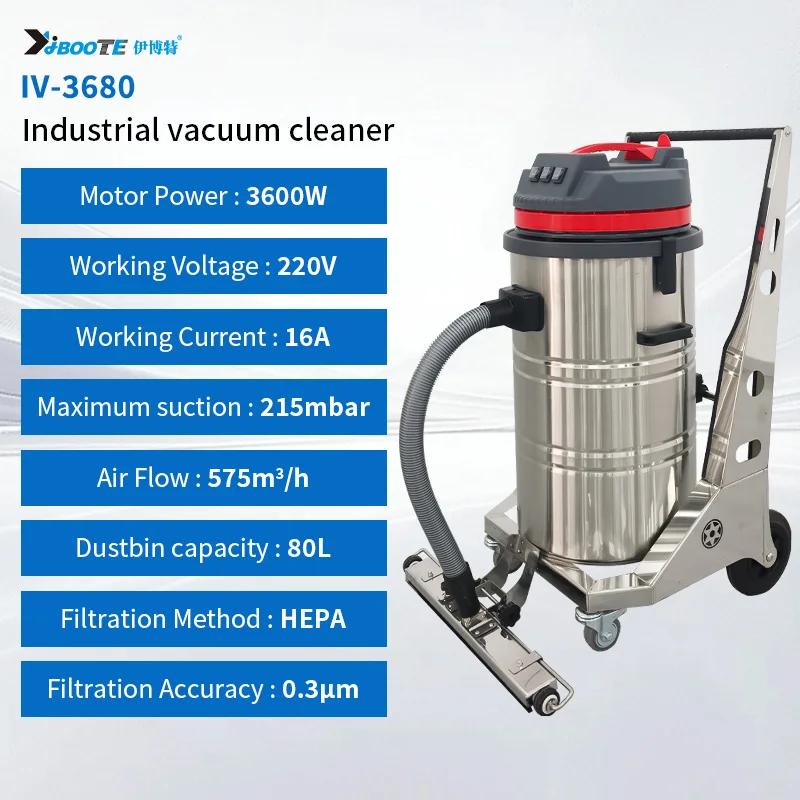 Industrial Handheld Cordless Vacuum Cleaner Wet and Dry Stainless Steel for Car,Bus,Truck,train,airplane. Car Dust Cleaner.