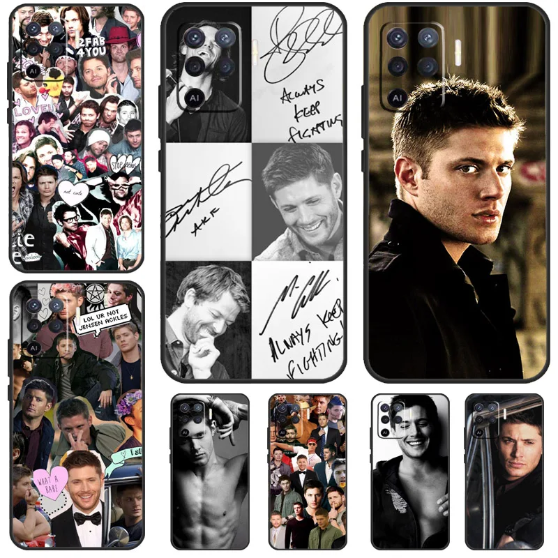 Supernatural Jensen Ackles For OPPO A98 A78 A58 A53 A54 A57 S A52 A72 A17 A77 A74 A94 A5 A9 A53 A15 A16 A76 A96 Case