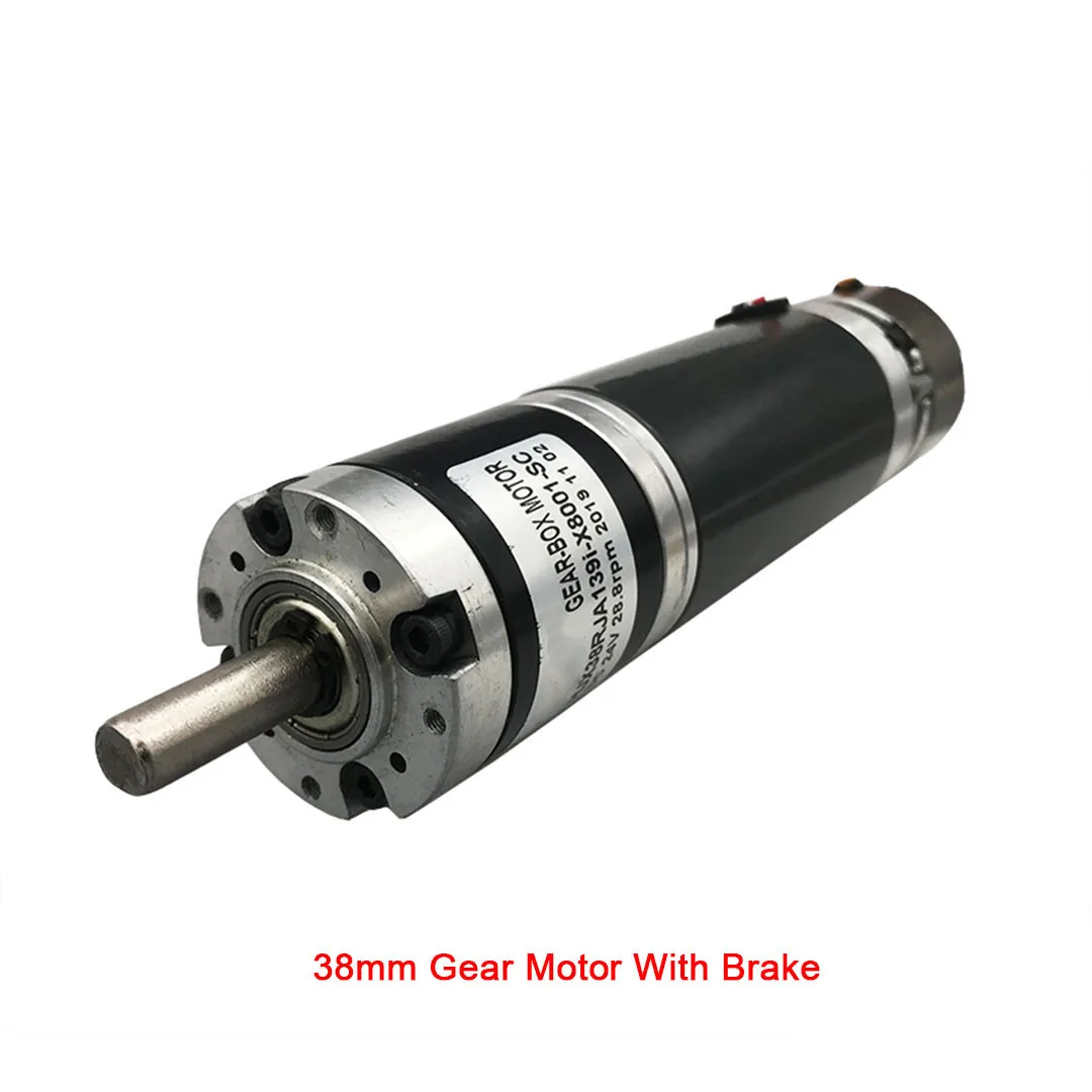 

DC Planetary Gear Motor with Brake Diameter 38mm High Torque Low Noise Forward and Reverse With Brake