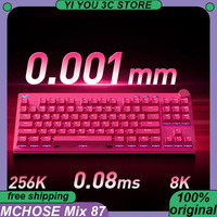 MCHOSE Mix 87 Magnetic Axis Mechanical Keyboard Wired 8K PBT M HUB PC Esports Laptop Gaming Keyboards PC Accessories