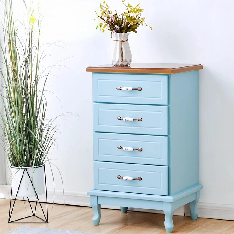 Moderne slaapkameropbergkast massief houten ladekast, woonkamermeubilair, meubilair voor kleine ruimtes