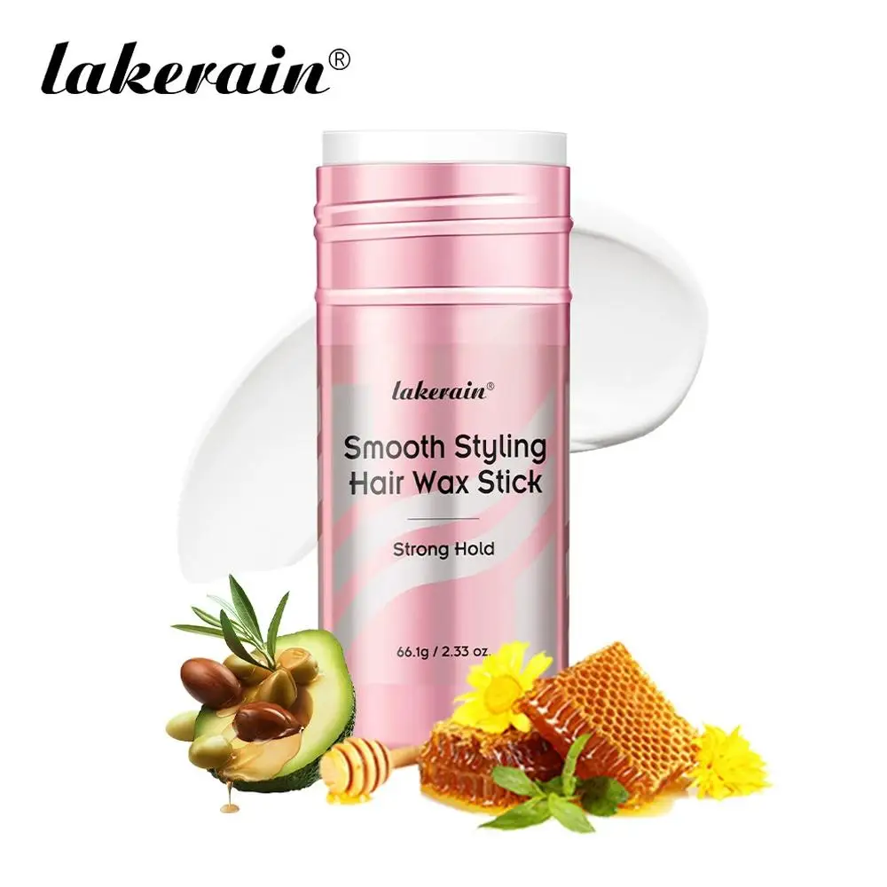 Broken Hair Wax Stick Oil-Free Non-Greasy Hair Wax Gel Powerful Long-Lastingall-day Smooth Styling Hair Gel For Forehead Te J2Q5