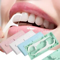 Portable Automatic Dental Floss Storage Box Flosser Picks Toothpick Teeth Stick Tooth Cleaning Oral Hygiene Care For Home Travel