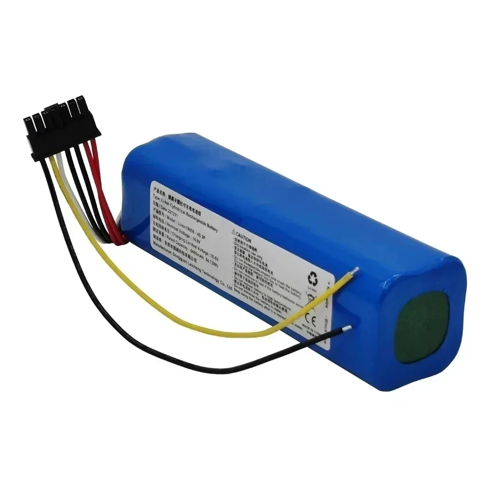 Nuova batteria Robot 14.8V 12800mAh INR18650 MH1-4S2P-300S per aspirapolvere robotico Cecotec Conga 5090 5490 6090