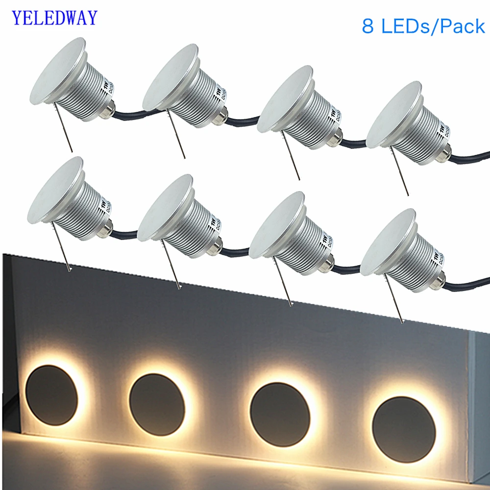 IP67 LED Staircase Wall Lamp Outdoor Waterproof Garden Decorative Stairs Wall Light Porch Corridor Sconce Walkway Lights 12V 24V