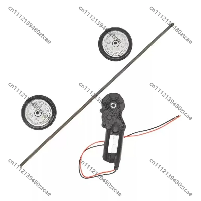 12V Car Seat Modification Repair Kit OD 83mm Recliner Core 2-Wire Backrest Adjust Motor WithPlug Auto Seat Replacement Accessory