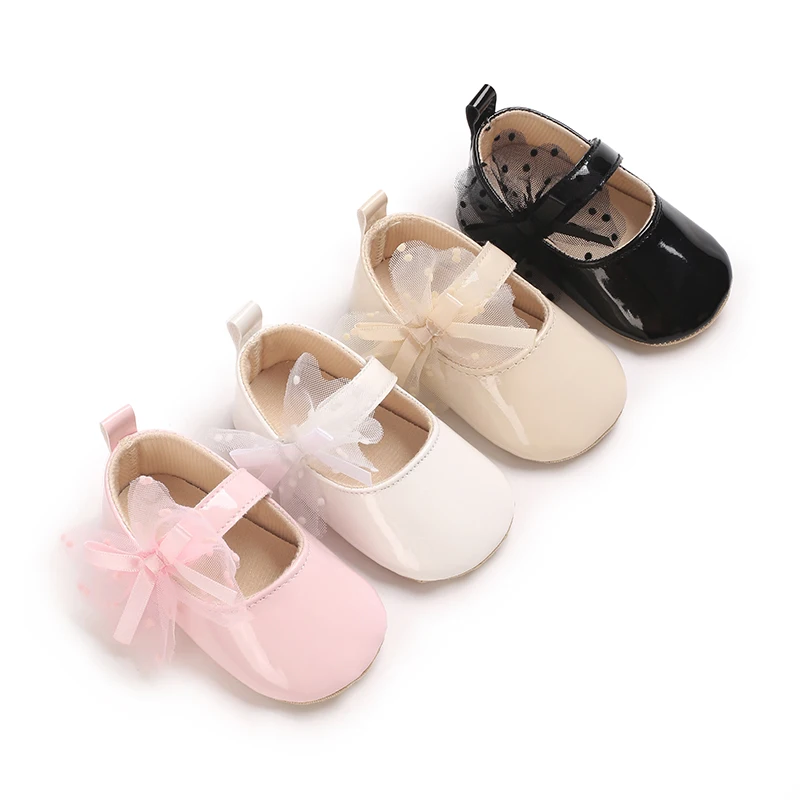 Cute Girl Mary Jane In Spring And Summer Flat Soft Soled Indoor Baby Dress Shoes Suitable For All Seasons