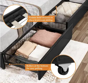 8 best sales Postel velikosti Queen s platformou - №4