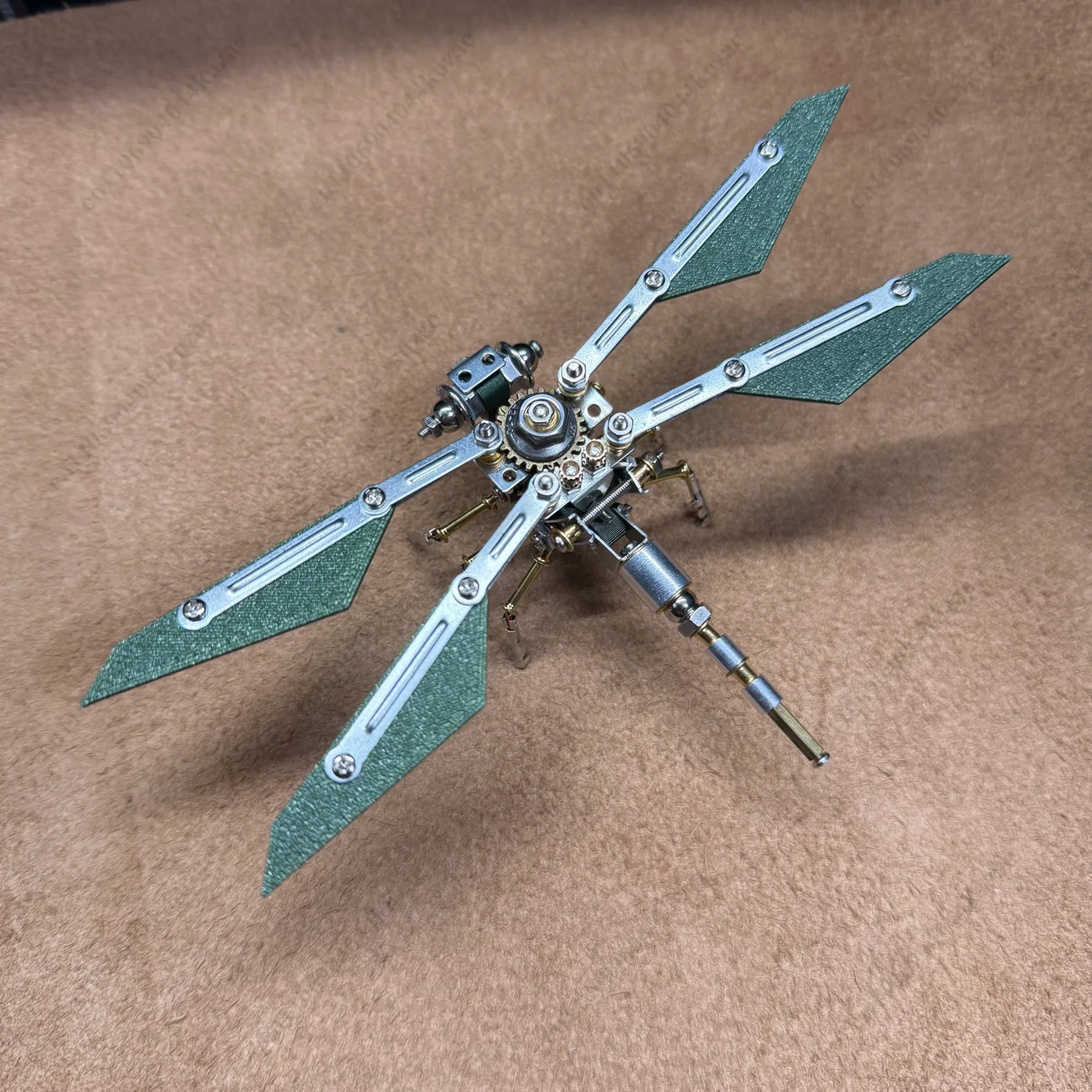 Front Wing Cruiser Steampunk Insect Mechanical Dragonfly Creative Handmade DIY Uncompressed Toy Birthday Gift