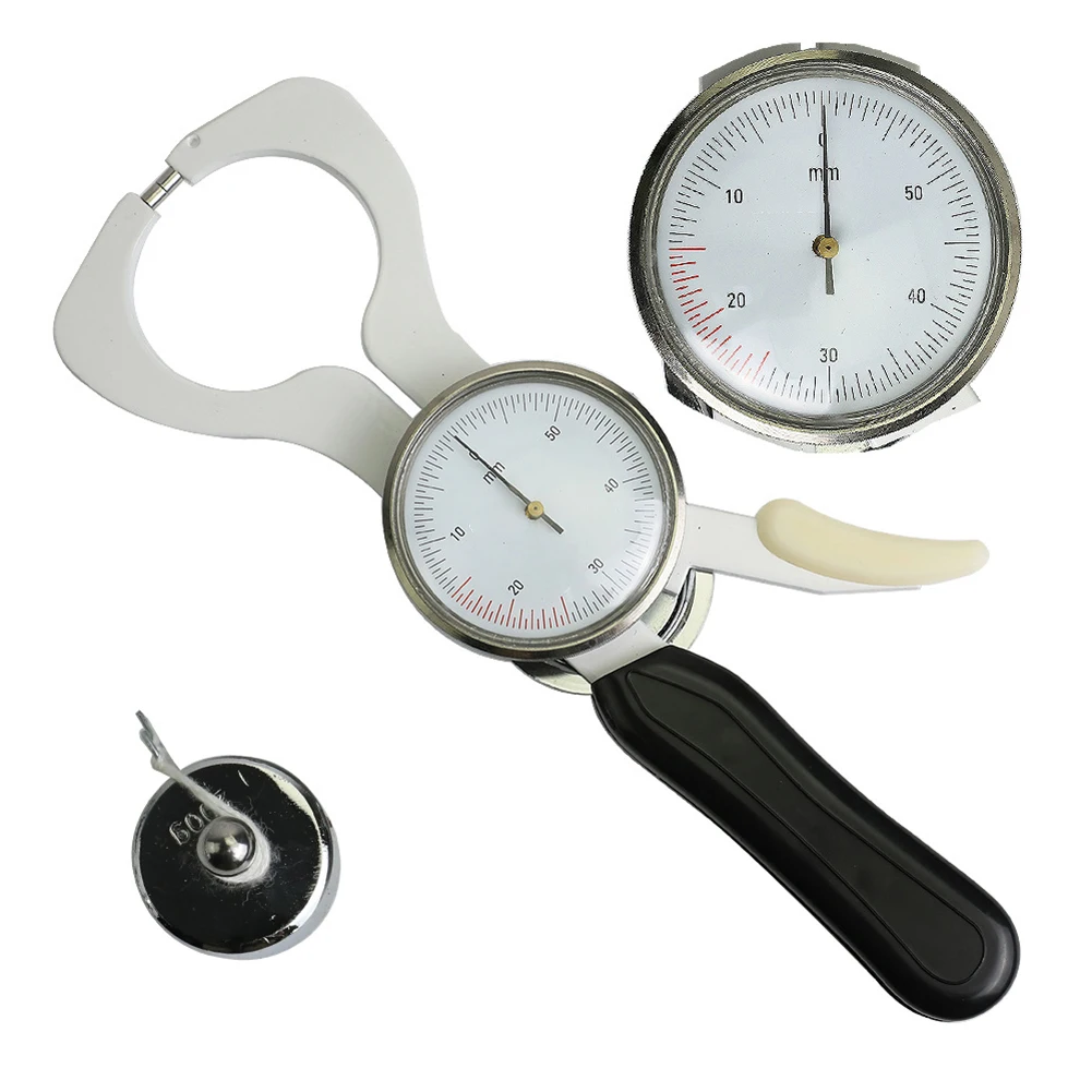 Portable Body Fat Caliper Skinfold Body Fat Caliper Fitness Goals Monitoring Error Range 0.03-0.05 Mm Lightweight And Portable