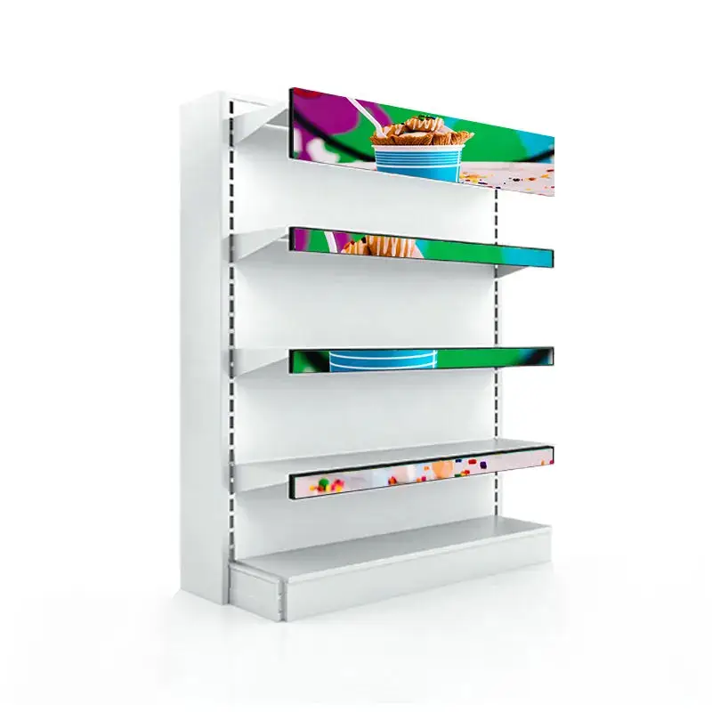Hot Selling Shelf Led Screen Stretch LED Display For Retail Bar Price Tag Smart Edge Display