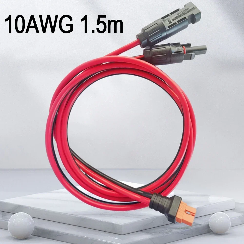 1pc 1.5m 10AWG XT60I 2+1 Solar Panels Extension Cable For Portable Power Station 20.20*16.4*2.5 Mm Electrical Equipment