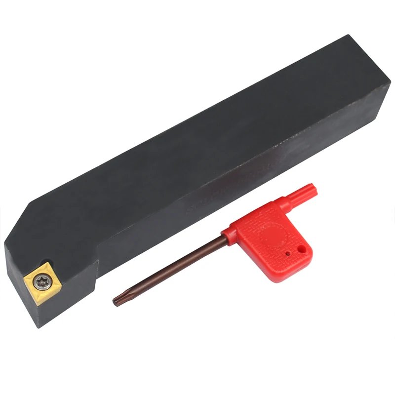 1PCS SCLCR 1010H06 SCLCR1212H06 SCLCR1616H09 SCLCR2020K09 SCLCR2525M12 CNC Turning Lathe Tool Holder SCLCL External Turning Tool