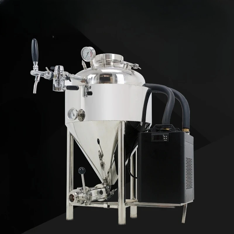 

One shot and two shots are worry-free! Craft beer pressure-retaining cone fermentation bucket, a new choice for home temperature