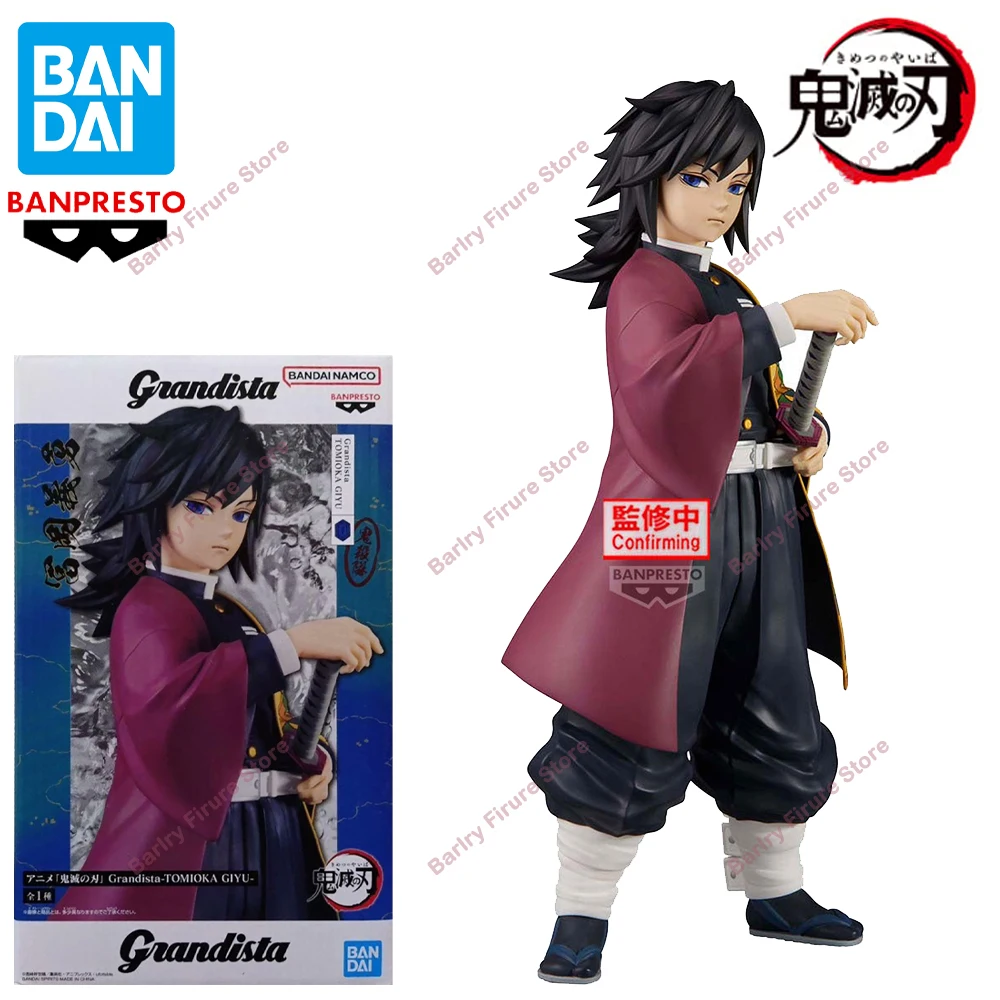

В наличии оригинальная фигурка в штучной упаковке BANPRESTO Grandista Demon Slayer 24 см Tomioka Giyu аниме фигурка экшн-фигурки модель игрушки