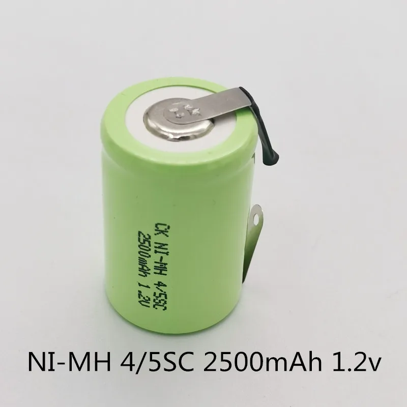 1pce NI-MH 4/5SC2500mAh 1.2v Power Tool Rechargeable Battery