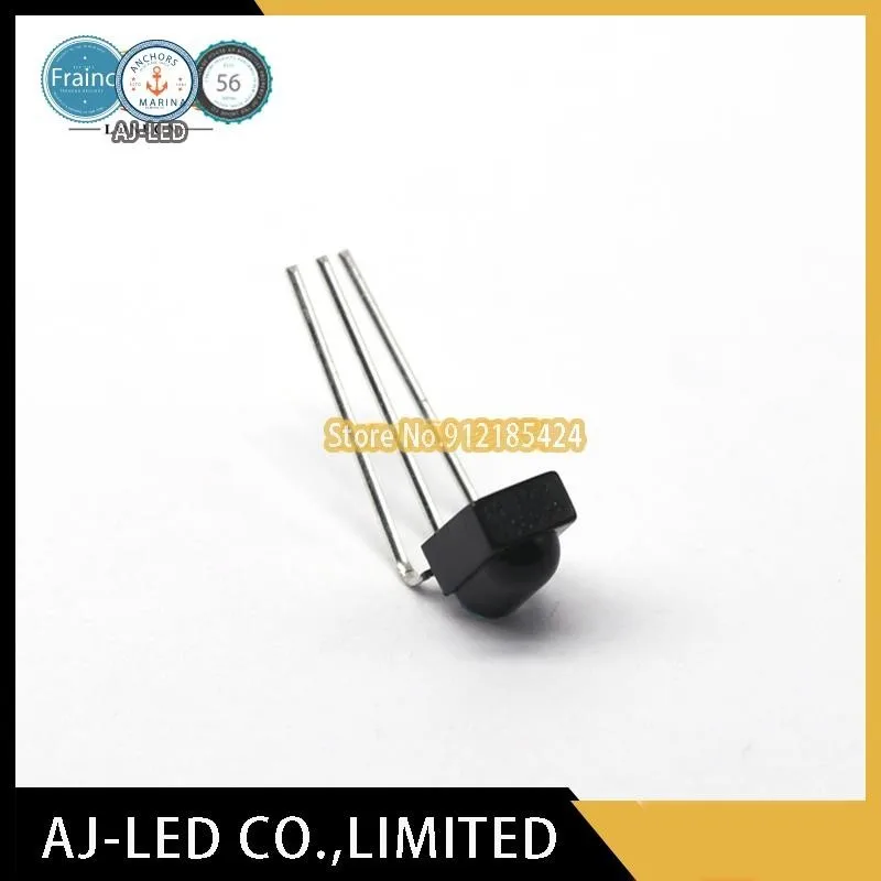 10pcs/lot TSOP38436SB1 infrared receiver remote control receiver DIP-3 frequency 36KHZ distance 45m curved foot new