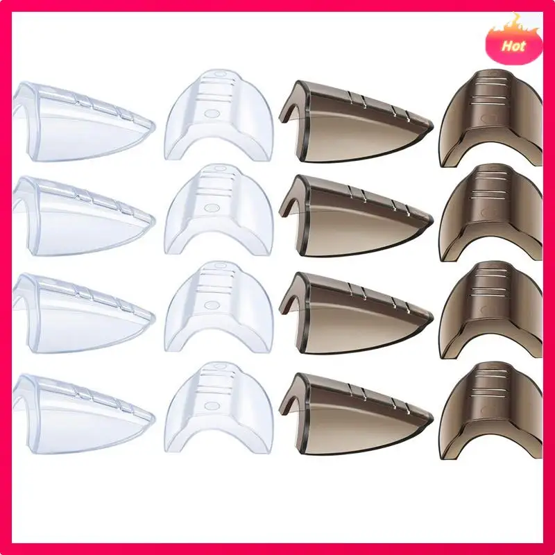 40 Pairs Safety Eye Glasses Side Slip Clear Flexible Slip On Shield Fits Small Medium Eyeglasses