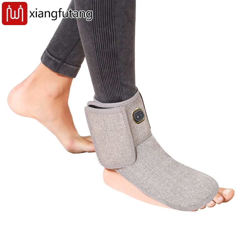 

Red Light Ankle and Dorsum Heating Sleeve with Vibration Massage Function Relieves Foot Joint Pain and Fatigue Massage