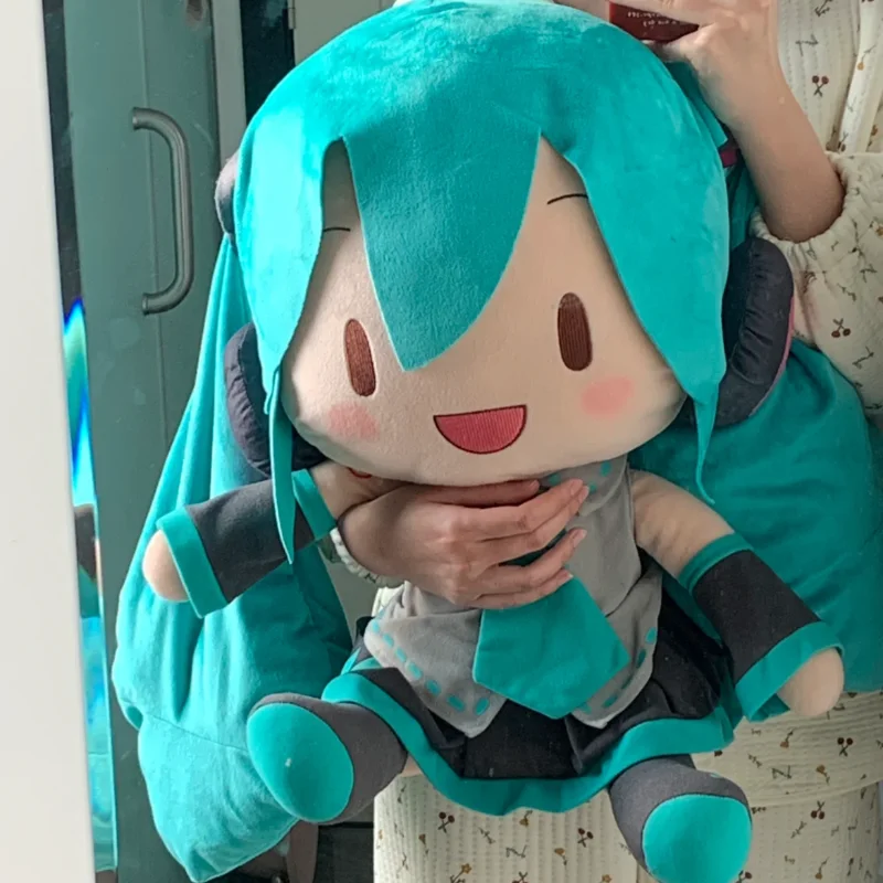 

Miniso Miku Fufu плюшевые игрушки, коллекция драгоценностей, оригинальные аниме SEGA Hatsune Miku набивные куклы, игрушки, детские рождественские подарки