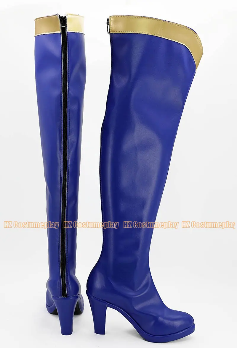 KonoSuba Kono Subarashii Sekai ni Shukufuku wo Aqua Anime personnaliser Cosplay chaussures bottes