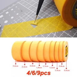 Model Tools Masking Cover Tape for DIY Model Hobby Tools Masking Tape Coloring Accessories Width 6/8/10/12/15/18/20/24/30mm