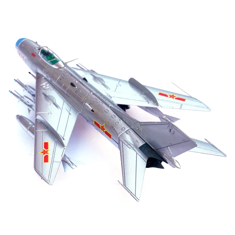 

1: 7214641PA Китайская модель истребителя J-6B, модель переключения типа 14121, модель изделия из сплава
