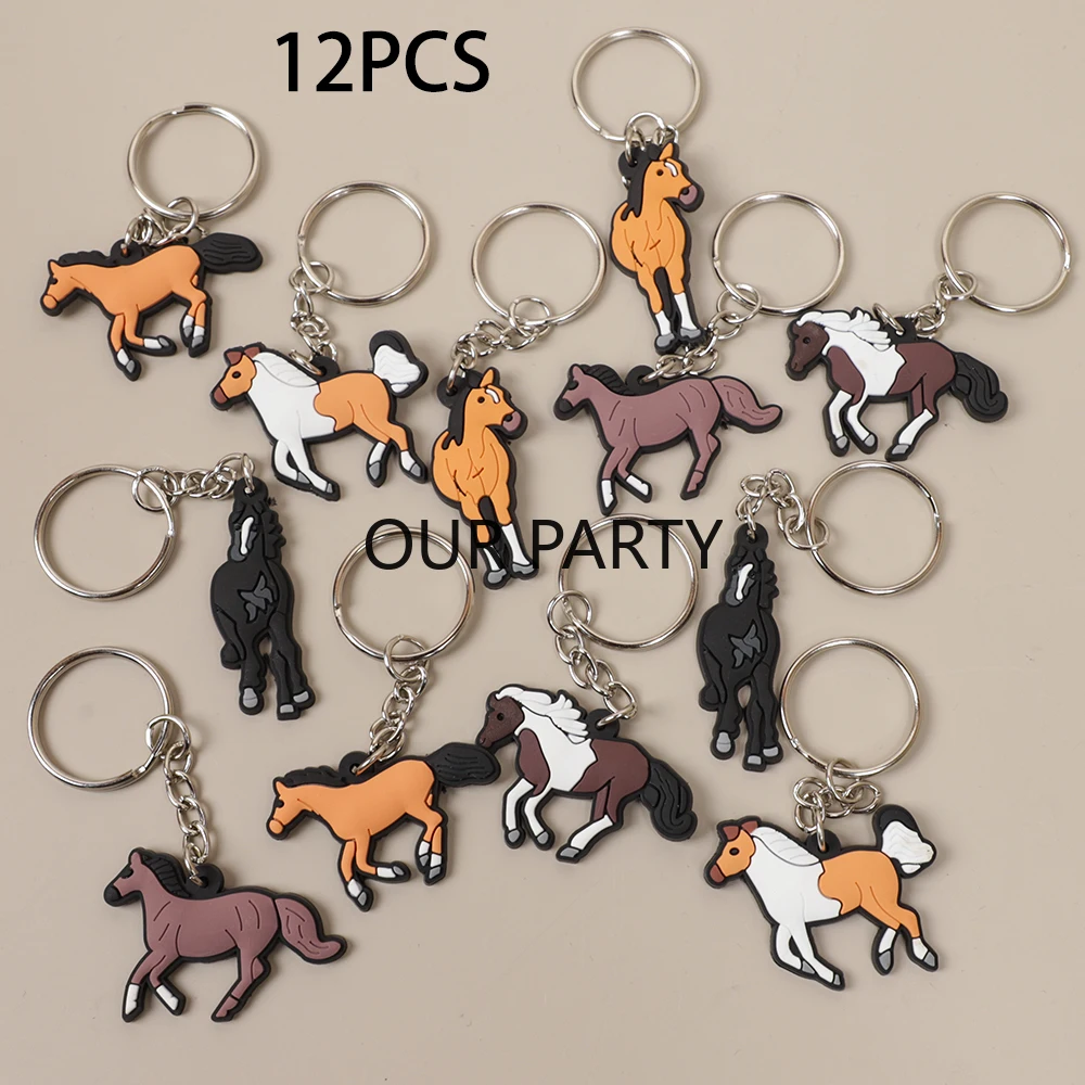 12Pcs Horse Theme H…