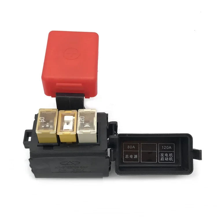 original 1pcs Fuse box plastic base for Chinese CHERY Fulwin2 YOUYOU SQR477 Engine Auto car motor parts A11-3723025 high quality