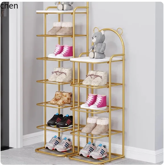 ZML Simple Shoe Rack Storage Rack Home Entrance Multi-layer Slipper Rack Storage Artifact