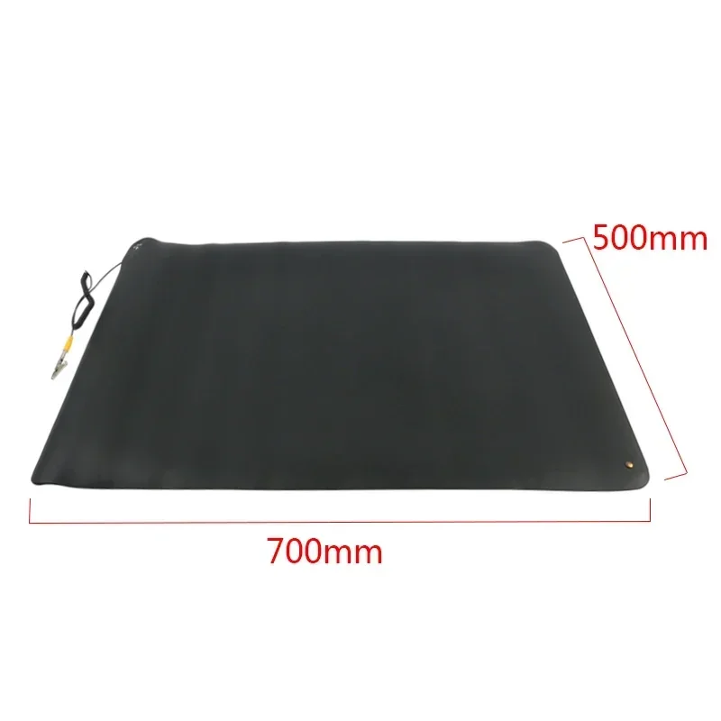 700*500*2.0mm Anti-Static Mat Ground Wire ESD Wrist For Mobile Computer Soldering Repair Repair Antistatic Blanket
