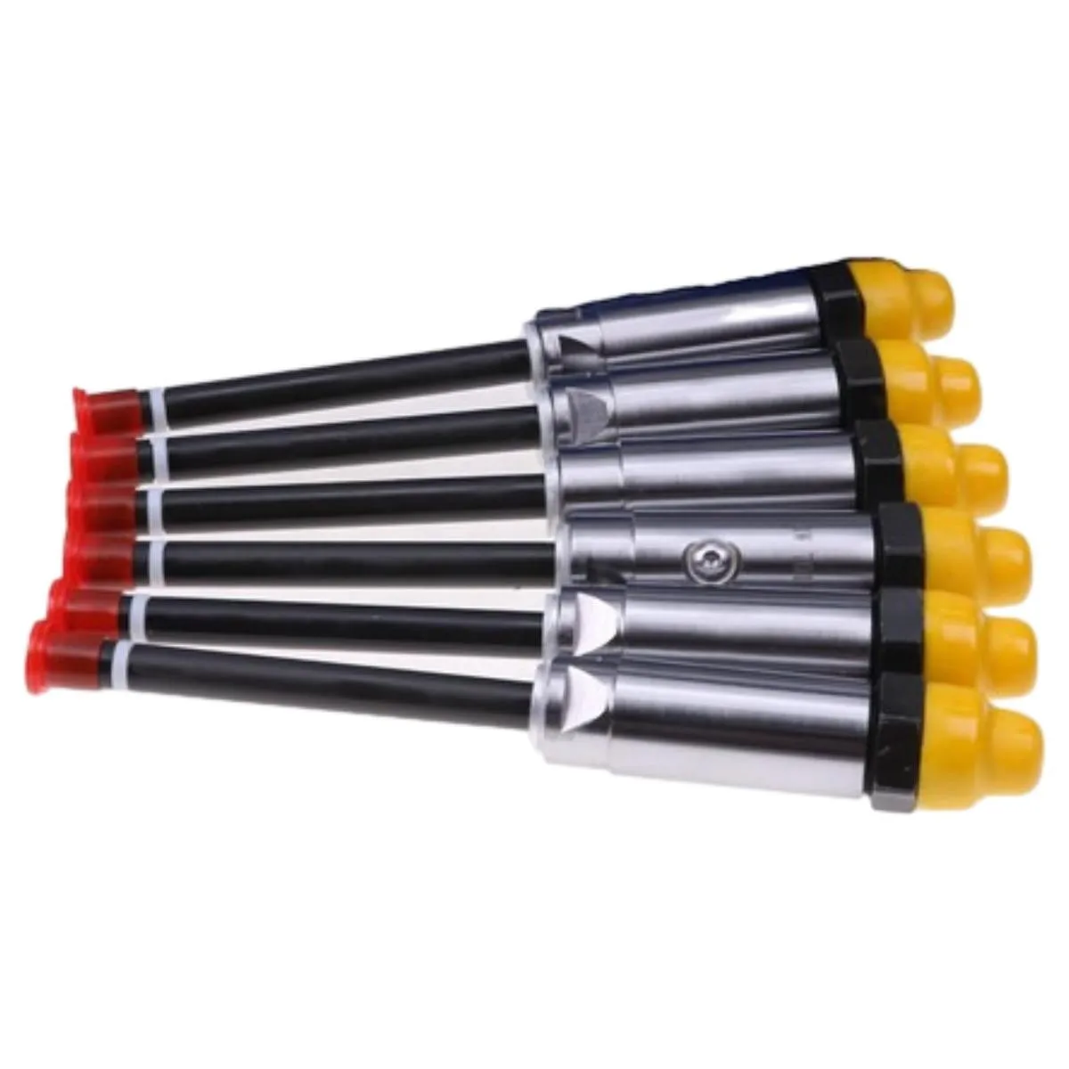 

6Pcs Fuel Injector Pencil Nozzle 4W-7018 For Caterpillar 3406B 3432 3408 3408B