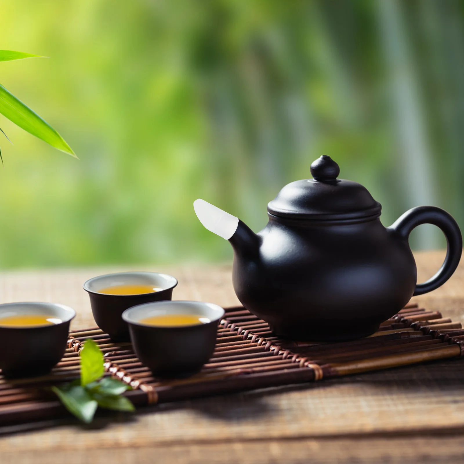 

4Pcs Highclass Teapot Spout Sleeves Practical Heat Resistant Teapot Spout Protector for Daily Use Home Supplies