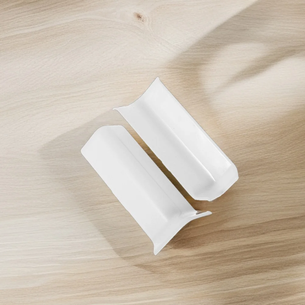 2 قطعة واقيات زوايا الحائط ذاتية اللصق تصميم سميك حماية متينة للاستخدام الداخلي والخارجي أغطية اللوح أغطية اللوح #2