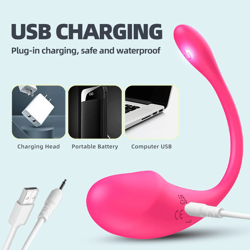 Bluetooth Love Egg Vibrator Clitoral G Spot Stimulator Wireless Remote APP Control Panty Vibrating Erotic Sex Toy For Women 18+